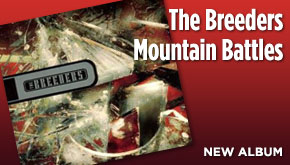 The Breeders Mountain Battles CD web ad